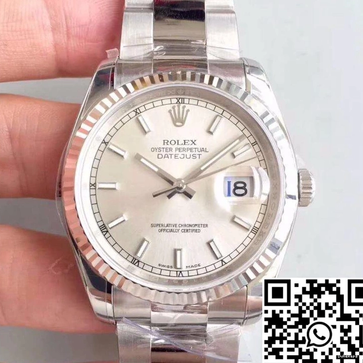 AR 126334 36MM Ivory Factory II Dial Rolex Datejust 1129